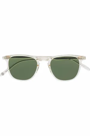 GARRETT LEIGHT Runde Brooks Sonnenbrille
