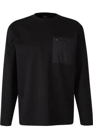 HERNO T-Shirt mit Brusttasche