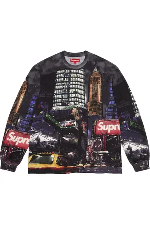 Supreme Skyline "Black" Oberteil mit Pailletten