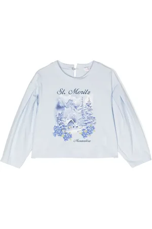 MONNALISA Langarmshirt mit grafischem Print