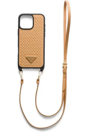 Prada IPhone 16 Pro Max-Hülle mit Nieten