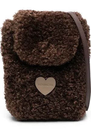 MONNALISA Schultertasche mit Herz-Motiv