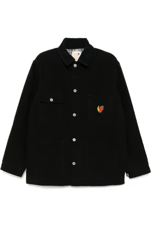 Sky High Farm Bestickte Jeansjacke