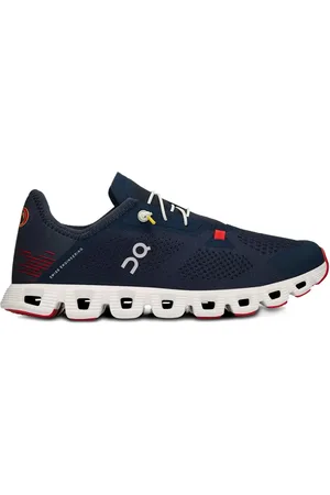 On Running Cloud 5 Coast Navy White Sneakers