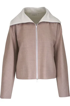 Lafayette 148 Jacke mit Kontrastkragen