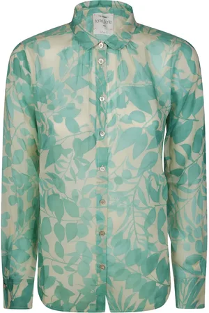 FORTE FORTE Hemd mit Blumen-Print