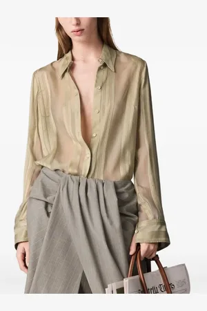 Stella McCartney Semi-transparentes Hemd
