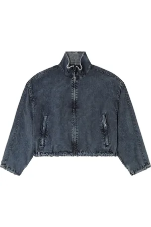 Diesel G-Leam-R1 Cropped-Jeansjacke