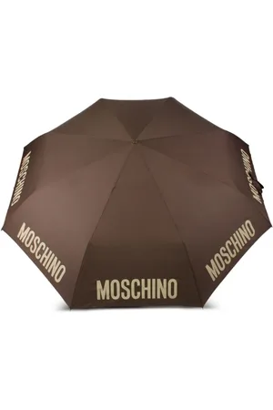 Moschino Regenschirm mit Logo-Print