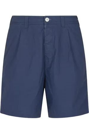 Stone Island Bermudas mit Logo-Print