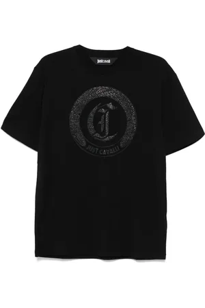 Roberto Cavalli T-Shirt mit Nieten