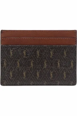 Saint Laurent Kartenetui mit Logo