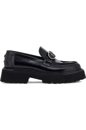Roberto Cavalli Loafer mit Logo-Schild
