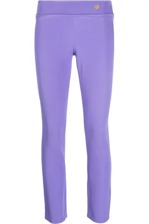 VERSACE Leggings mit Logo-Schild
