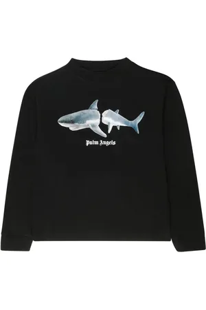 Palm Angels Sweatshirt mit Hai-Print