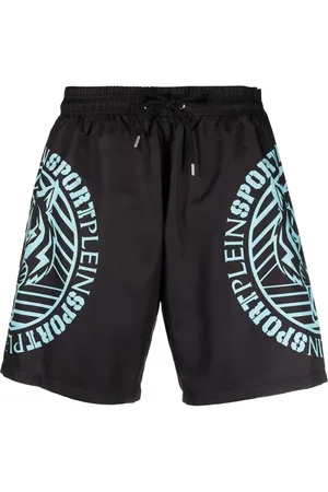 Philipp Plein Badeshorts mit Tiger-Print