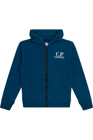 C.P. Company Kapuzenjacke mit Logo-Print