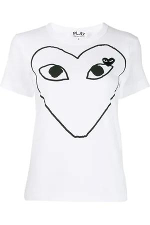 Comme des Garçons T-Shirt mit rundem Ausschnitt