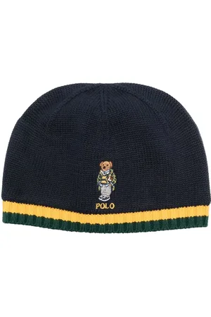 Ralph Lauren Gestrickte Beanie mit Polo Bear