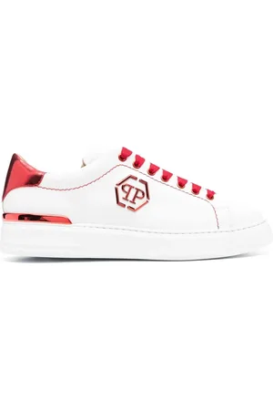 Philipp Plein Sneakers mit Logo-Schild