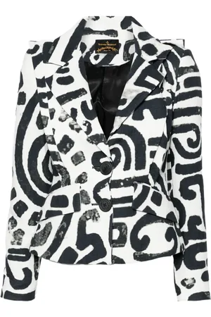 Vivienne Westwood 2014 Blazer mit abstraktem Print