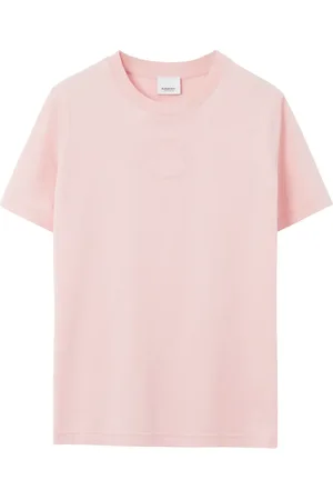 Burberry Besticktes T-Shirt aus Bio-Baumwolle