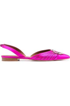 MALONE SOULIERS Ballerinas mit Kristallen