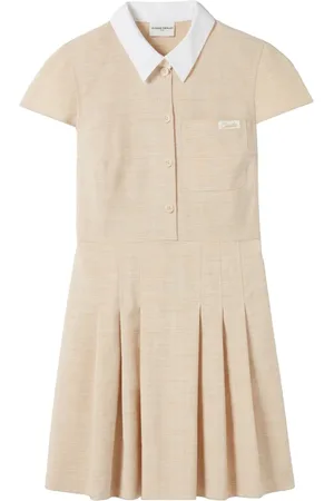 Claudie Pierlot Hemdkleid mit Logo-Stickerei
