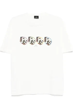 Paul Smith PS T-Shirt mit rundem Logo-Print