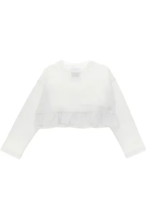 DOUUOD KIDS T-Shirt mit Rüschen