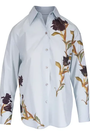 Vince Hemd mit Blumen-Print