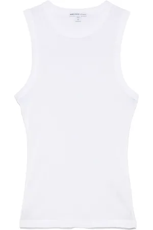 James Perse Geripptes Tanktop