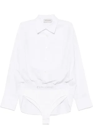Ermanno Firenze Body mit Spitzendetail