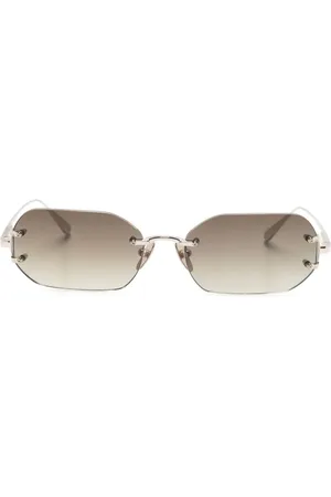 Linda Farrow Rahmenlose Magali Sonnenbrille