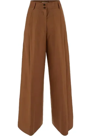 GENTRYPORTOFINO Hose mit weitem Bein