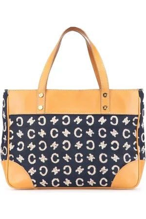 Céline 2001 C Macadam Jeans-Handtasche