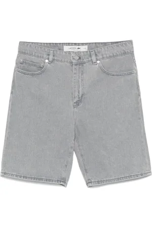 Lacoste Jeans-Shorts mit ausgewaschenem Effekt
