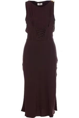 Elisabetta Franchi Ausgestelltes Korsett-Kleid