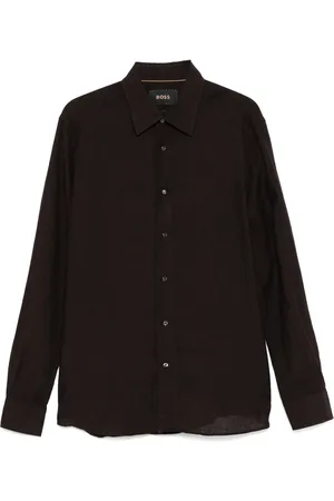 HUGO BOSS Hemd aus Leinen