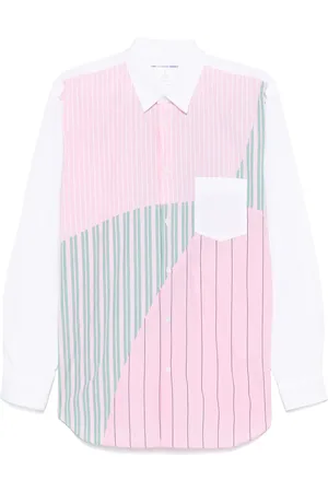 Comme des Garçons Hemd im Patchwork-Design