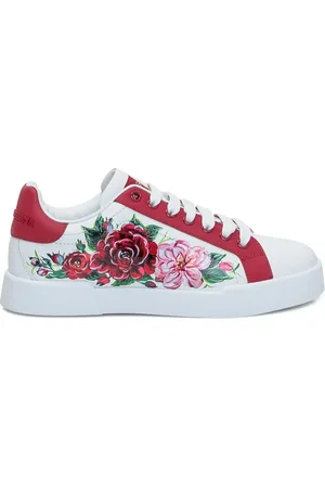 Dolce & Gabbana Sneakers mit Blumen-Print