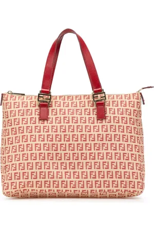 Fendi 2000-2010 Zucchino Canvas Tote Bag