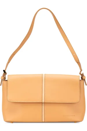 Burberry 2000-2017 Flap Schultertasche aus Leder