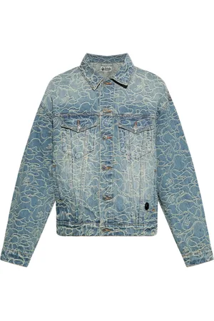 A Bathing Ape Bestickte Jeansjacke