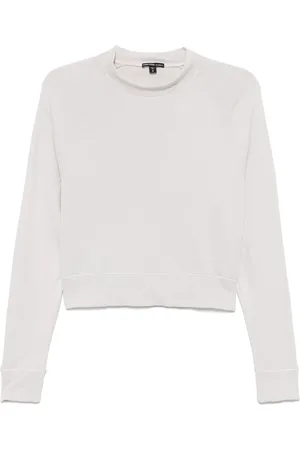 James Perse French Terry Cropped-T-Shirt