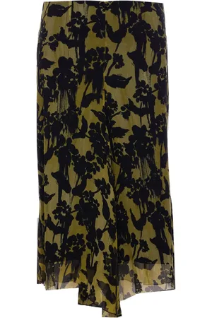 Victoria Beckham Midirock aus Seide