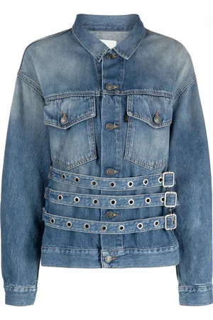 haikure Jeansjacke mit Gürtel