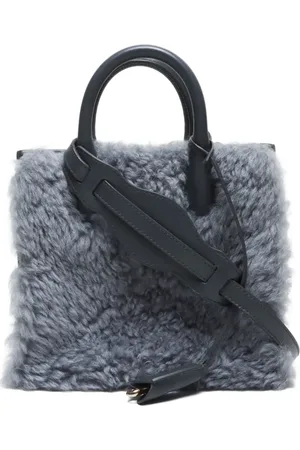 Balenciaga 2010-2020s Tote Bag aus Shearling
