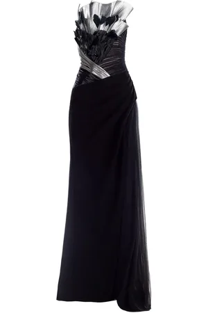 Gaby Charbachy Drapiertes Abendkleid