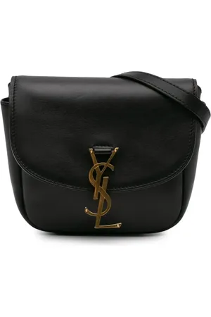Saint Laurent 2020 kleine Monogram Kaia Umhängetasche aus Leder